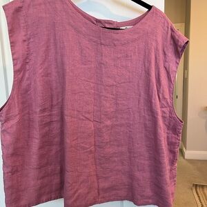 Madewell Sleeveless Mauve Tank Top